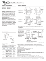 Whirlpool WED5790V User manual