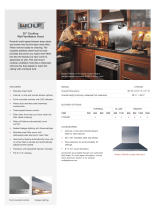 Wolf CTWH30 User manual