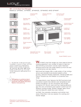 Wolf Appliance Company DF484DG User manual