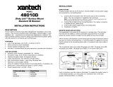 Xantech 48010D User manual