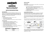 Xantech 48095D User manual