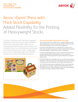 Xerox iGen4 Quick start guide