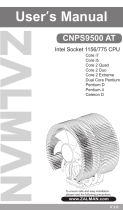 ZALMAN CNPS9500 AT User manual