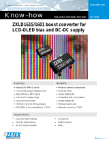 Zetex Semiconductors PLC ZXLD1615/1601 User manual