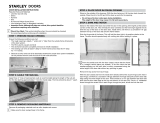 Stanley Doors 1000A-ACL-32-R Operating instructions