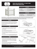 Veranda 144736 Installation guide