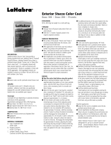 LaHabra 1229 Installation guide