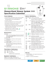 Symmons 5505-SBZ Installation guide