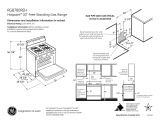 Hotpoint RGB780REHSS Installation guide