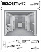 ClosetMaid 7033 Installation guide