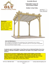 Outdoor Living Today BZ1212WRC Installation guide