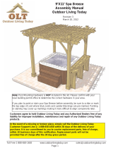Outdoor Living Today BZS119 Installation guide