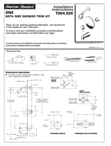 American Standard T064.500.002 Installation guide