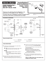 American Standard T420700.295 Installation guide