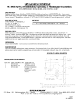 Speakman SC-5912-IS Installation guide