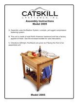 CATSKILL 2005 Operating instructions