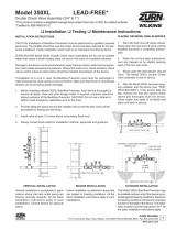 Zurn-Wilkins 1-350XLFT Installation guide