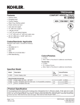 Kohler K-4899-0 Installation guide