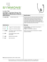 Symmons S-4404-STN-1.5-TRM Installation guide