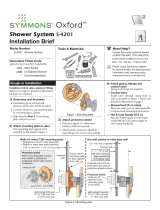 Symmons S-4201-STN Installation guide