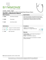 Symmons 442SH-1.5 Installation guide
