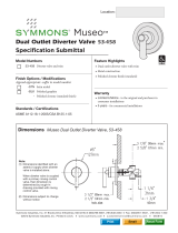 Symmons 53-458-STN Installation guide