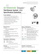 Symmons 5402 Operating instructions