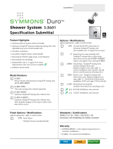 Symmons S-3601-STN-TRM Installation guide