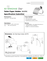 Symmons Industries 353TPC-STN Installation guide