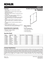 Kohler K-706013-L-SHP Installation guide