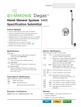 Symmons 5403 Installation guide
