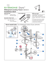 Symmons SLW-3612-STN Installation guide