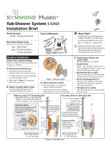 Symmons S-5302-1.5-TRM Installation guide