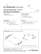 Symmons 513TB-24 Installation guide