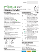 Symmons 3505-H321-V-CYL-1.5-TRM Installation guide