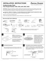 American Standard 0496.221.178 User manual