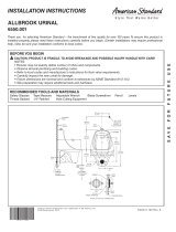 American Standard 6550.001.020 Installation guide