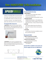 SPEEDI-GRILLE SG-2414 FG Installation guide