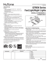 Broan QTREN110FLT Installation guide