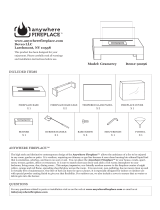 Anywhere Fireplace 90296 Installation guide