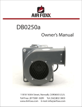 Air Foxx DB0250a User manual