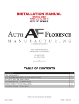 Florence 1570-16SDAF Installation guide