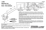 Prime-Line U 9835 Installation guide