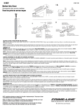 Prime-Line K 5027 Installation guide