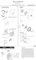 Baldwin Hardware 93800-013 Installation guide