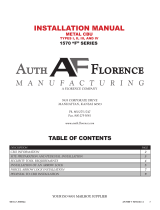 Florence 1570-16SDAF Operating instructions