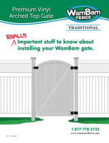WamBam Fence VG13007 Installation guide