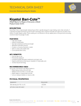 Krystol Bari-Cote Krystol Bari Cote 5 Gal Pail Installation guide