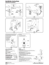 American Standard 4184SSF Installation guide