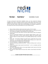 Redi Niche RN1614S-BI Operating instructions